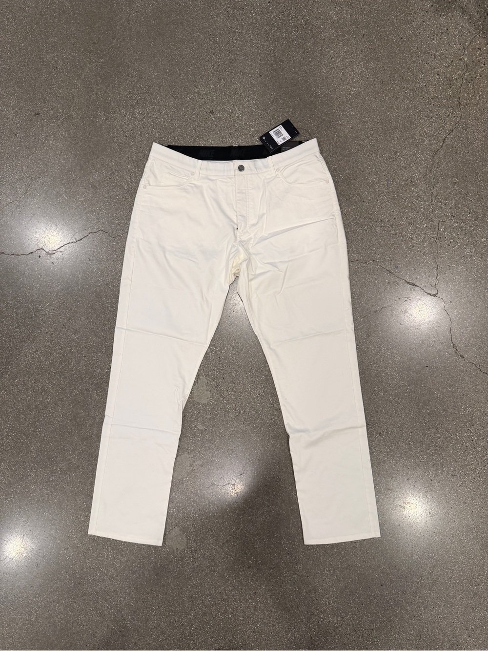 Nike White Golf Pants